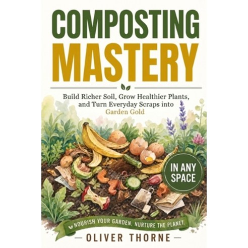 (영문도서)Composting Mastery: Build Richer Soil Grow Healthier Plants and Turn Everyday... Paperback, Novus Liber, English, 9781971761084