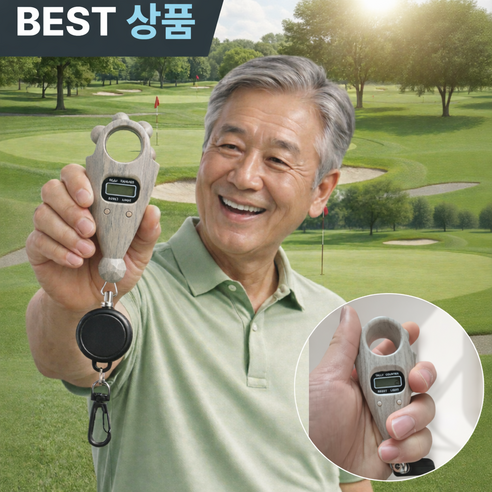 로나타 메모리샷 파크골프 스코어 카운터기 계수기, 1개, 웜그레이