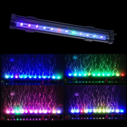 어항 막대 기포 발생기 15cm led 조명 미세 산소 기포기, 1개