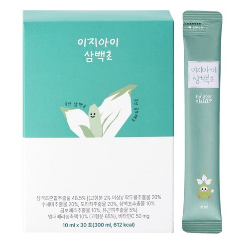 이지아이삼백초 국산 삼백초 추출물 액상스틱, 30개, 10ml 30개, 10ml