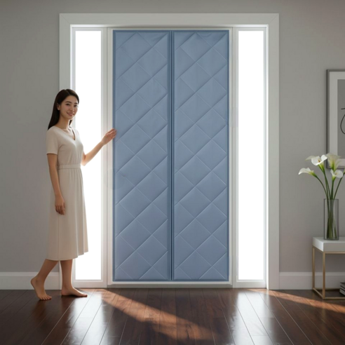 찬 바람 걱정 끝! 완벽 단열 방풍비닐커튼으로 따뜻한 겨울을!