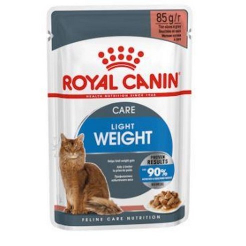 로얄캐닌 라이트 웨이트 그레이비 파우치 85g 낮은칼로리, 닭, 1개