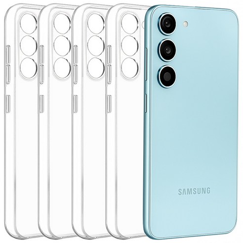 아이엔조이 슬림 카메라 보호 젤리 투명 케이스 4개