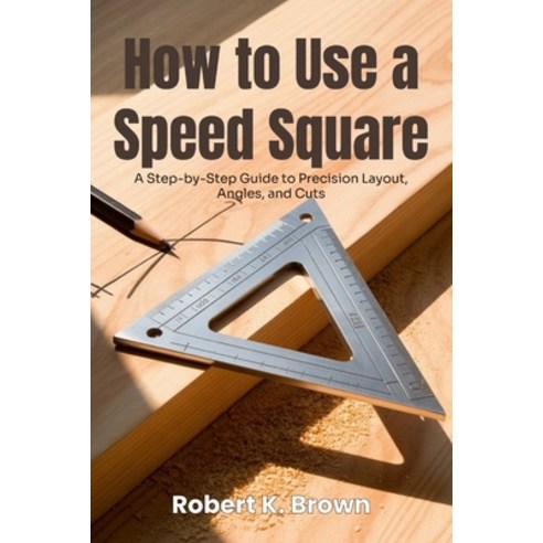 (영문도서)How to Use a Speed Square: A Step-by-Step Guide to Precision Layout Angles and... Paperback, Independently Published, English, 9798244300659