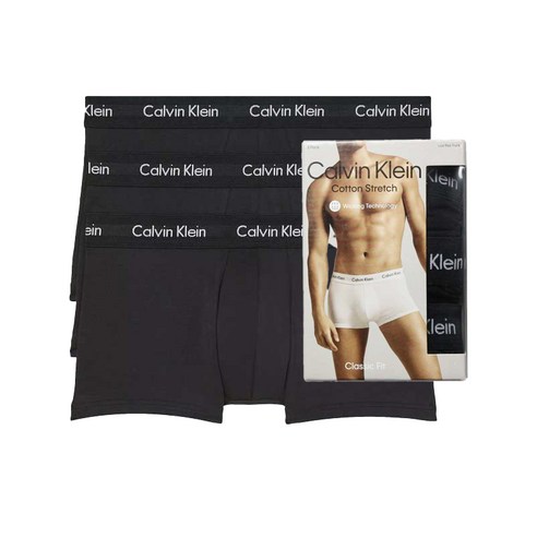 캘빈클라인 언더웨어 CK 남성 팬티 속옷 드로즈 블랙 3장 세트 NU2664