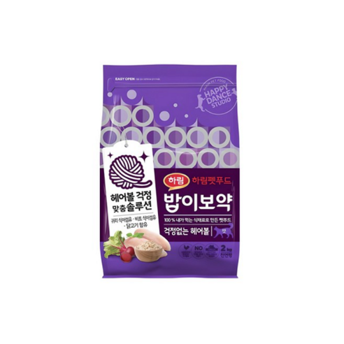 하림펫푸드 전연령 밥이보약 고양이사료 - 기능성사료