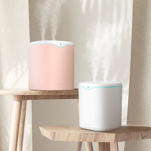 가격 대비 뛰어난 성능과 감성적인 무드등이 돋보이는 듀얼 가습기