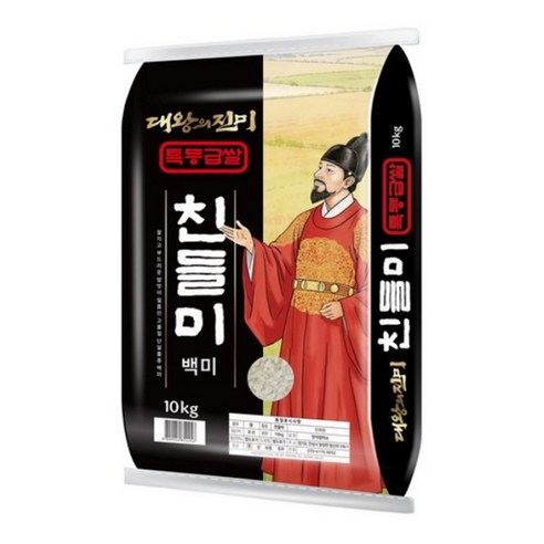 대왕의진미 국내산 백미 친들미, 10kg, 1개, 특등급