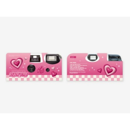 트와이스 카메라 TWICE DISPOSABLE CAMERA - READY TO BE 공식굿즈