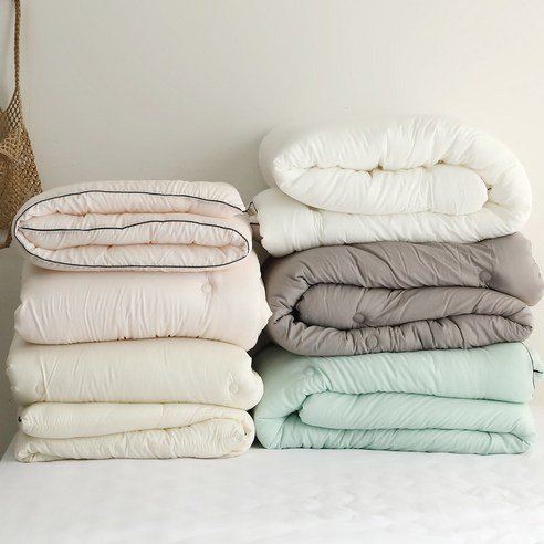 자연 친화적이고 기능성 있는 띵스룸 크림슈 이불