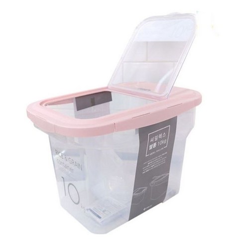 씨밀렉스 라이스 키퍼 10kg, 투명핑크, 1개