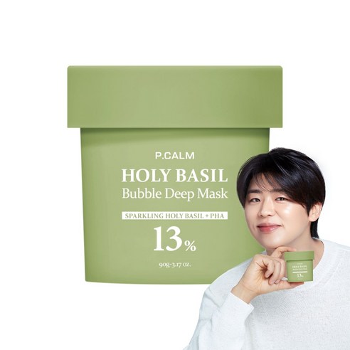 피캄 홀리바질 버블 딥 마스크 90g 솔직 후기 | 실사용자 리뷰 분석 - 상품 이미지 1