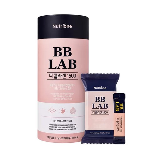 뉴트리원 BB LAB 더콜라겐 1500 비비랩 코스트코, 2g, 90개