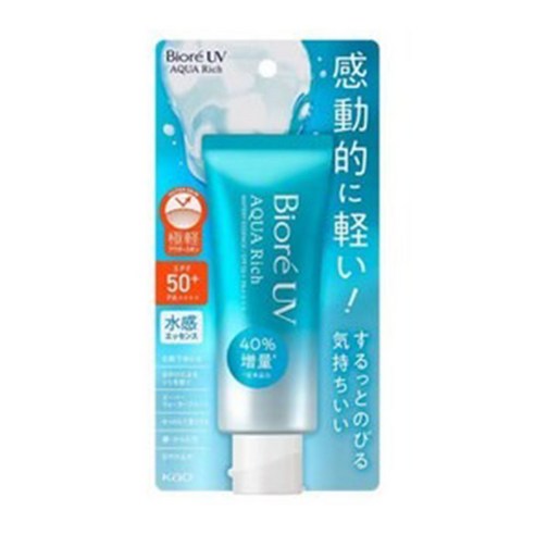 비오레 UV 아쿠아 리치 워터리 에센스 SPF50+ PA++++