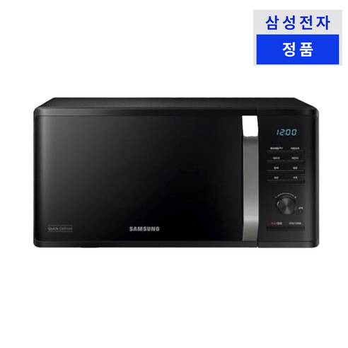 삼성전자 세라믹 전자레인지 다이얼식 23L, MS23C3535AK(삼성정품/BLACK)