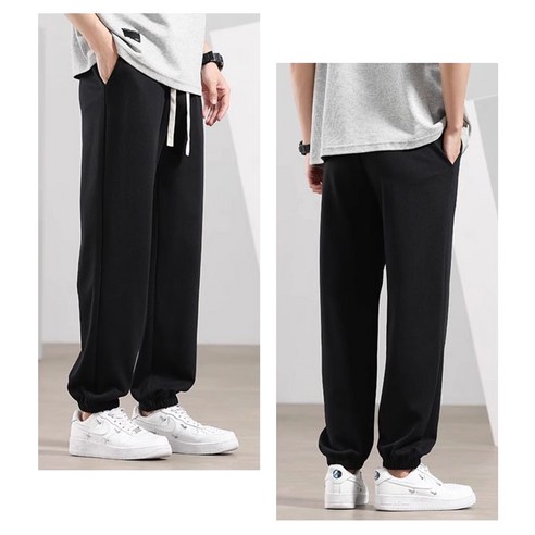 남자 트레이닝바지 2장 춘추 츄리닝바지 긴바지 남여공용 운동복바지 TANLZ-588 이미지 2