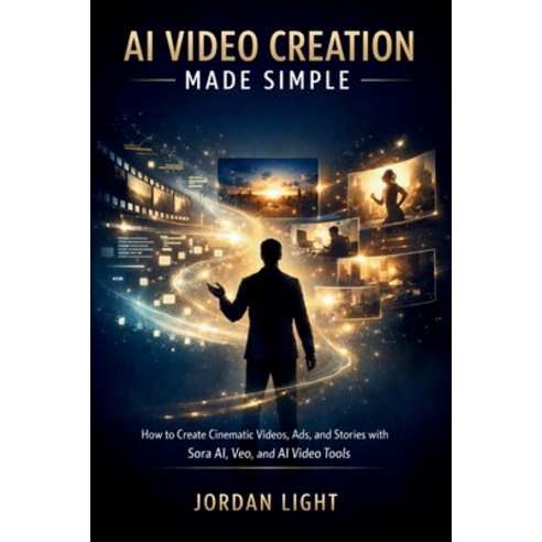 (영문도서)AI Video Creation Made Simple: How to Create Cinematic Videos Ads and Stories... Paperback, Independently Published, English, 9798244069198