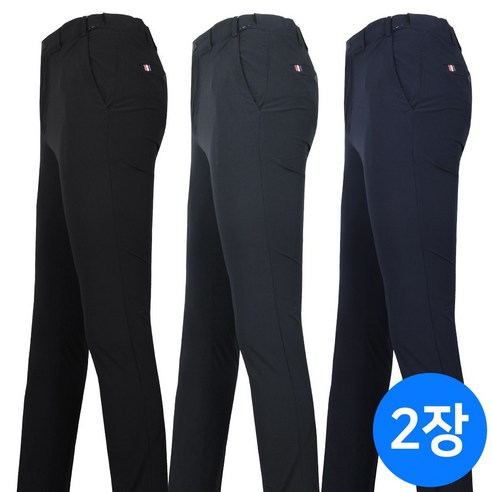 [SPM] 1+1 남자 골프밴딩바지 골프팬츠 골프바지 스판 밴딩 빅사이즈 아웃도어