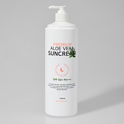닥터문 프리미엄 알로에 베라 선크림 SPF50+ PA+++ 1000ml 이미지 4