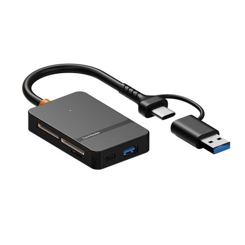 SD Card Reader 6-in-1 USB C USB 3.0 Memory Card Reader for Digital ...