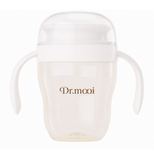 닥터무이 유아용 PPSU 흘림방지 360도 자기주도컵, 아이보리, 1개, 180ml