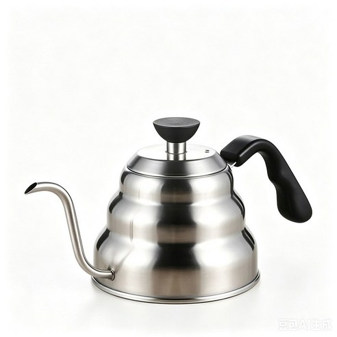 Zoovit 구름 디자인 휴대용 스테인리스 드립 주전자 1L, 단품, 1개, 1000ml