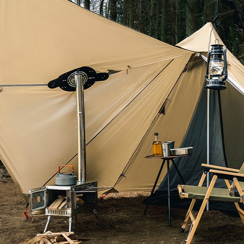 텐트와 화목난로의 안전한 공존을 위한 선택, 아웃도어웍스 텐트홀잭!