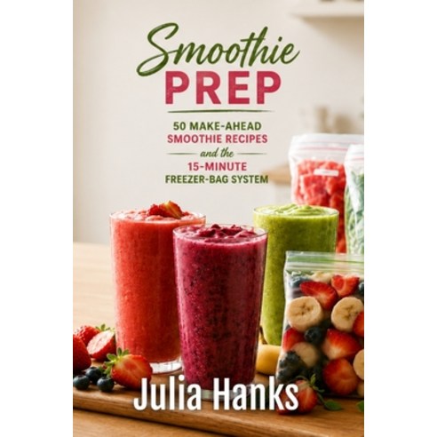 (영문도서)Smoothie Prep: 50 Make-Ahead Smoothie Recipes and the 15-Minute Freezer-Bag System Paperback, Independently Published, English, 9798189607622