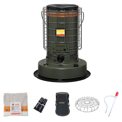 캠핑의 품격을 높이는 토요토미 기어미션 그린 풀세트