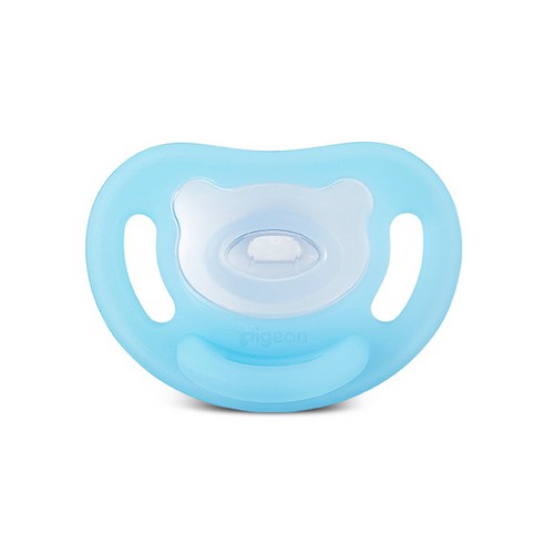 더블하트 소프트버디 노리개젖꼭지 블루(S_0개월), S(0개월~), 블루, 1개