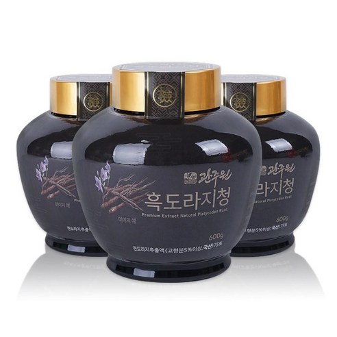 [관주원]관주원 흑도라지청 600g 대용량 도라지청 600g, 3개 실사용 후기 | 효과 있을까? - 상품 이미지 2