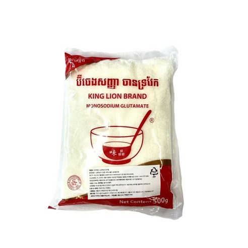 캄보디아 미원 킹 라이온 미원 / Cambodia King Lion Monosodium Glutamate, 500g, 1개