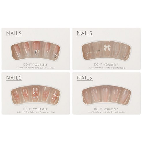 찰칵 붙이는 마법, 순식간에 완성되는 네일아트