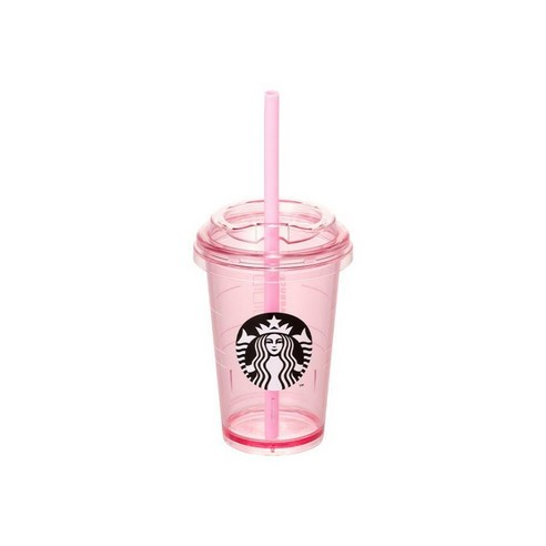 스타벅스 블루밍 핑크 미니 콜드컵 300ml, 1개