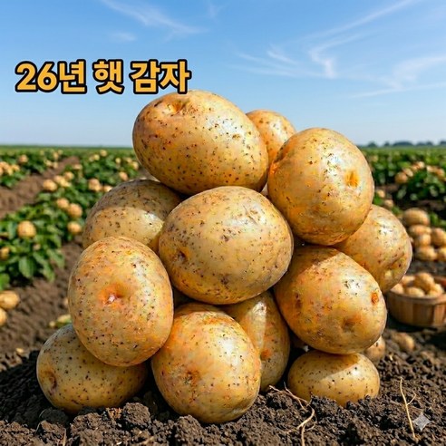 (특가) 26년 햇 수미감자, 대 10kg, 1개