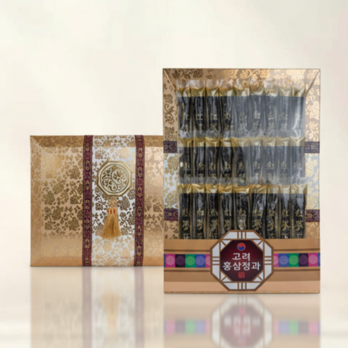 고려홍삼정과1kg 선물세트 + 보자기포장, 1개, 1kg