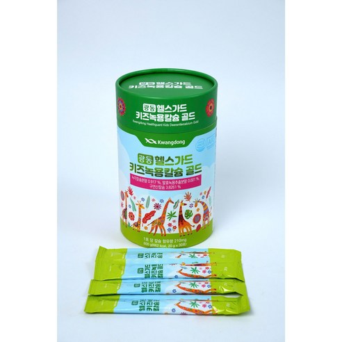 광동 헬스가드 키즈 녹용칼슘 골드 600g 30회분, 1개 이미지 2