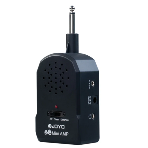 휴대용 mini AMP 무선 미니 일렉 앰프 스피커 이어폰 가능함, 검정, 1개