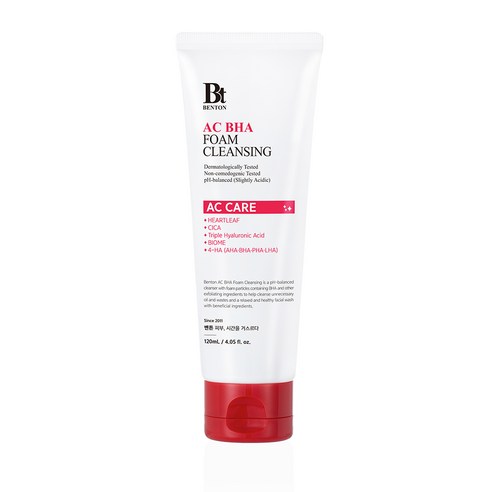 벤튼 AC 바하 폼 클렌징, 120ml, 1개 120ml, 1개