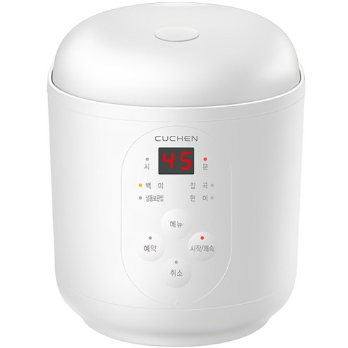 주방의 사랑스러운 동반자, 쿠첸 머쉬룸 미니밥솥 1.5인용