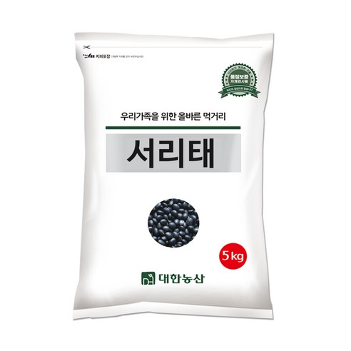 대한농산 국산 서리태 5kg 검정콩, 5kg, 1개