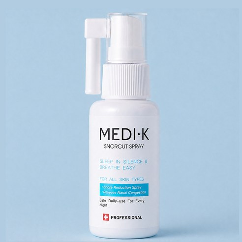 약국입점 의약외품 메디케이 스노컷 코골이 방지 스프레이 50ml 코막힘 건조함 방지 비강 비강확장 무호흡 예방, 1개