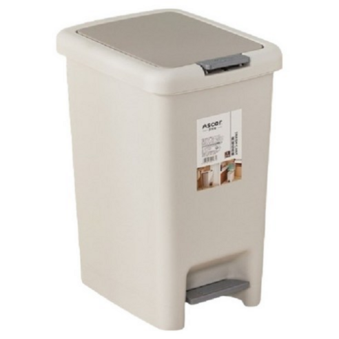 모아룸 냄새차단 페달 휴지통, 10L