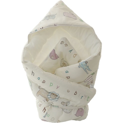 준앤종 프리미엄 순면 신생아 누비 겉싸개