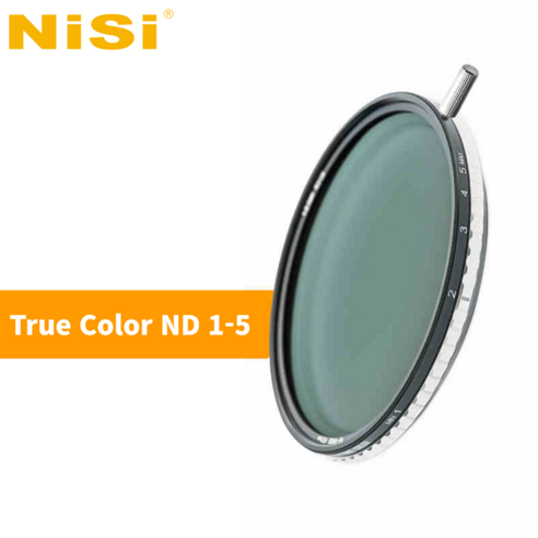 니시가변 nd 필터 62mm True Color ND-Vario 1-5 Stop(ND2-ND32) 62mm 1개