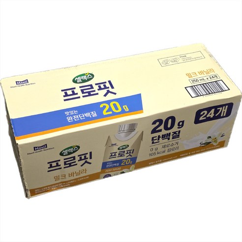 셀렉스 프로핏 우유단백질 밀크 바닐라