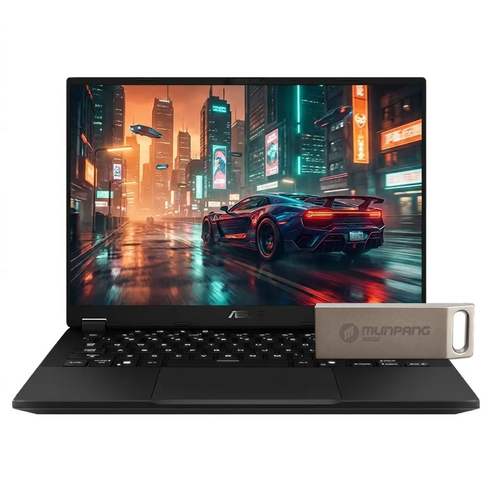 에이수스 2025 TUF 게이밍 A14 라이젠7 지포스 RTX 5060 문팡 가이드 USB 패키지, FA401UM-RG007, WIN11 Pro, 32GB, 512GB, 예거 그레이