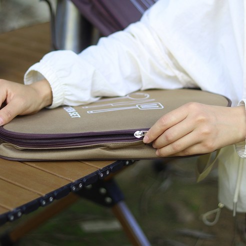 캠핑의 즐거움을 더하는 옥스포드 조리도구 파우치 가방