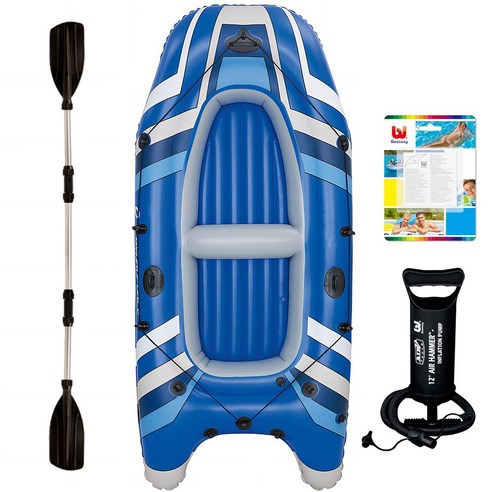 베스트웨이 BW_65062 하이드로포스 에어보트 255cm RAFT X2 노 펌프 수리패치 세트, BW 65062 세트
