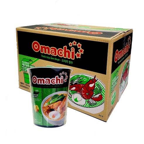 베트남 오마치 컵라면 미톰 새우맛 OMACHI MI TOM CHUA CAY